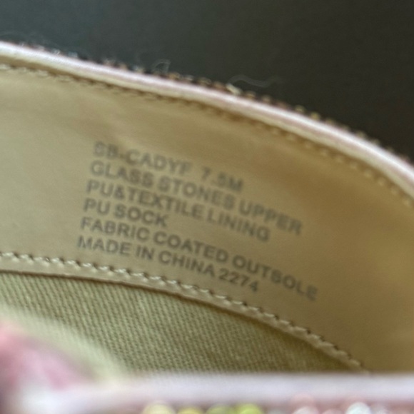 Betsey Johnson Cady Rhinestone Ankle Boots 7.5M NIB - Picture 9 of 9